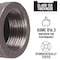 B & K STZ Industries 3/4 in. FIP each X 3/4 in. D FIP Black Malleable Iron Coupling 312UPCO-34 - alternate 7